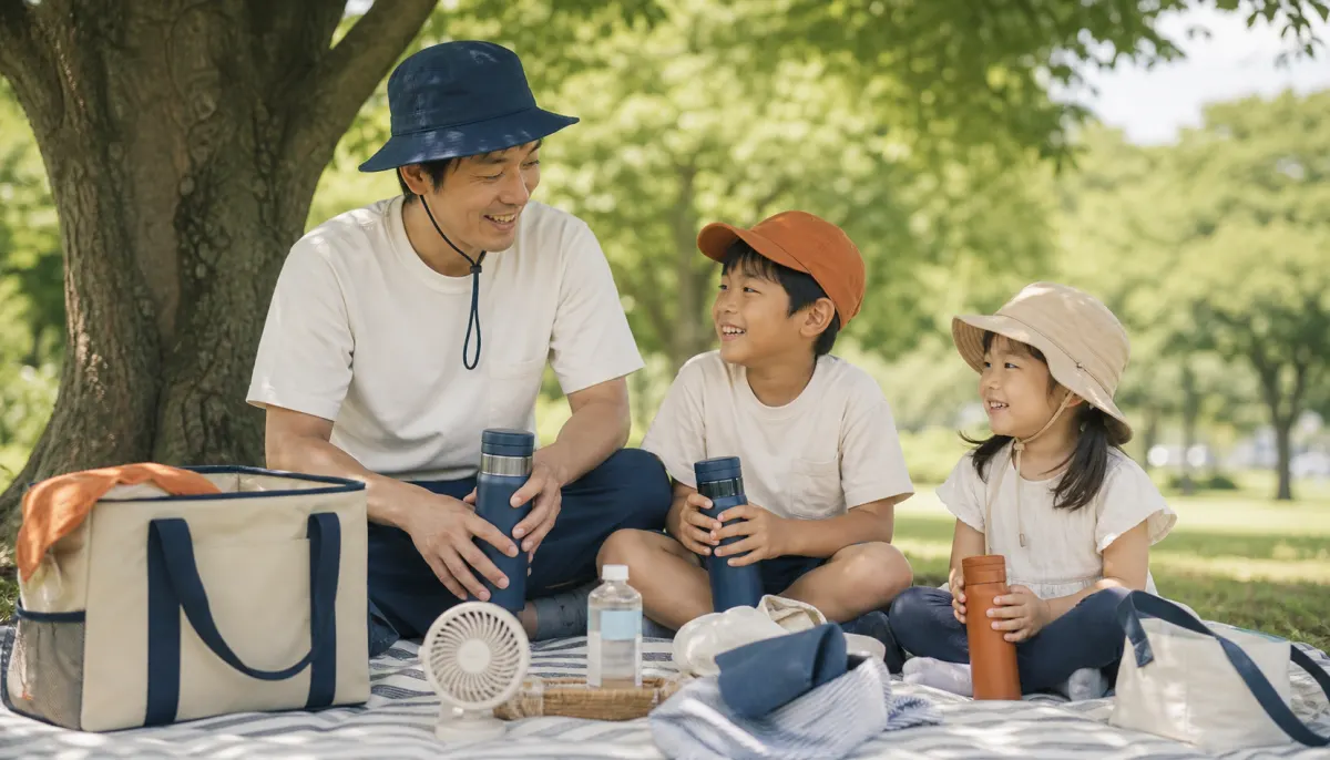 【父さんが守る】子どもの熱中症 予防7選|家庭でできる完全対策|元保育園看護師の代表が解説